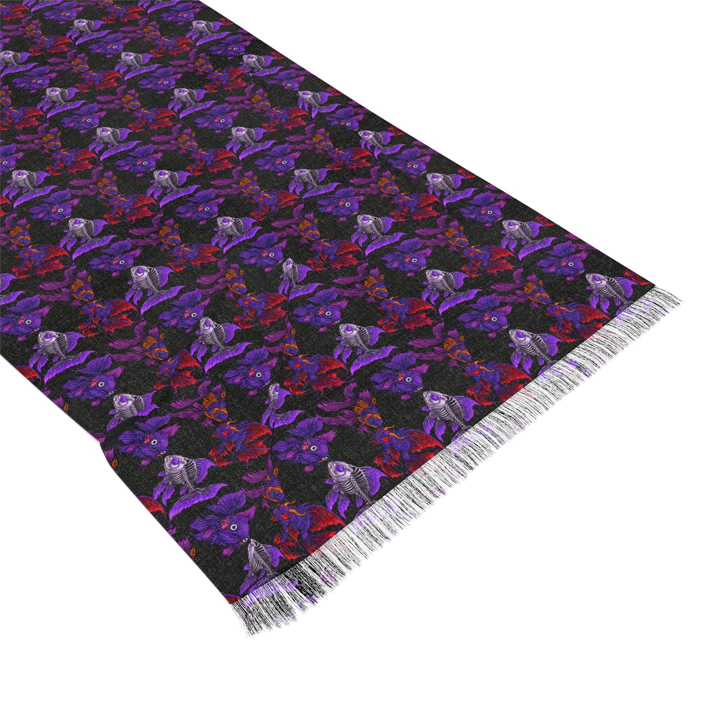 Purple Goldfish Pashmina